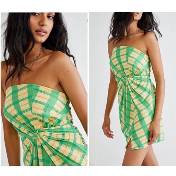 Free People Suits Me Fine Mini Dress - Picture 1 of 4